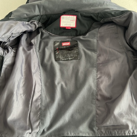 Mountain Warehouse Extreme Rocco Arctic Air Padded Extreme Jacket Black Size 8 - Picture 16 of 17
